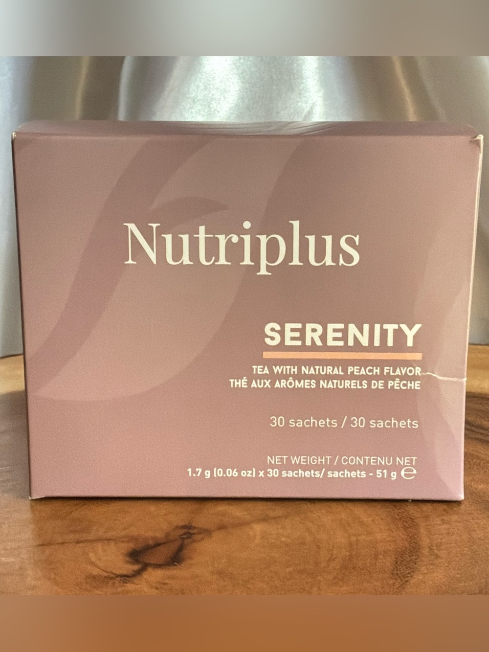 🌙✨🏷️ Nutriplus Farmasi Serenity Herbal Tea Box - Peach 🍑 Flavor